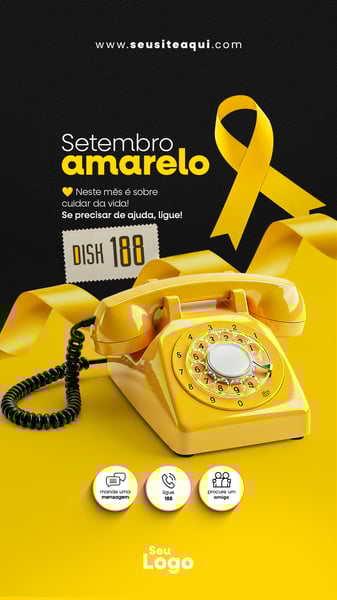 STORY SETEMBRO AMARELO SOCIAL MEDIA 1