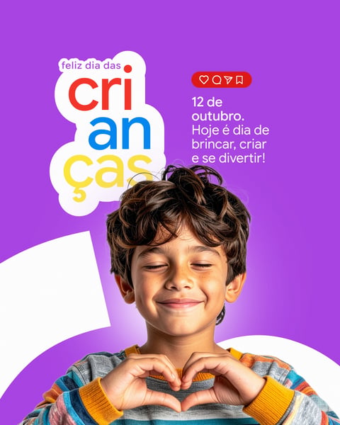 DIA DAS CRIANÇAS FLYER SOCIAL MEDIA POST 2