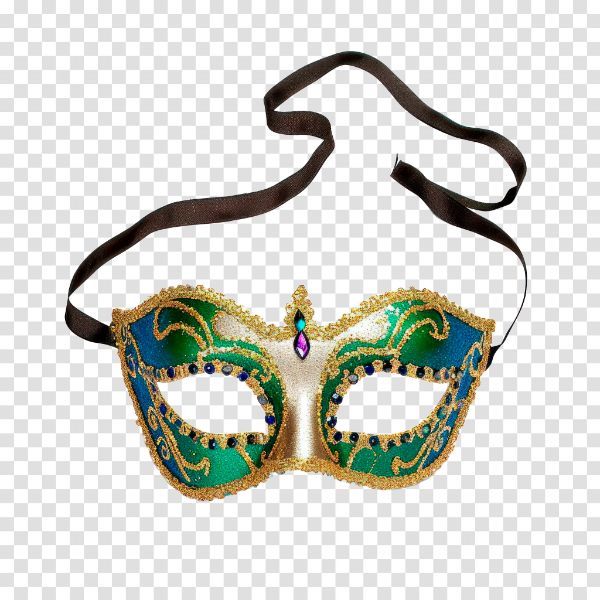 MÁSCARA DE CARNAVAL ELEMENTO PARA COMPOSIÇÃO PNG