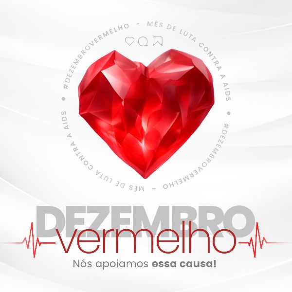 DEZEMBRO VERMELHO MÊS DE COMBATE CONTRA O HIV/AIDS 12
