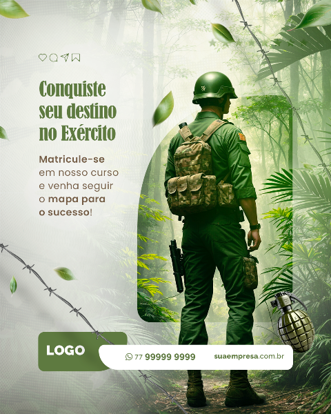 SOCIAL MEDIA CURSO PREPARATÓRIO MILITAR 26