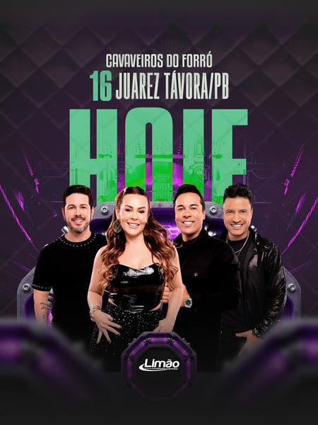 HOJE 16JUL - CAVALEIROS DO FORRÓ