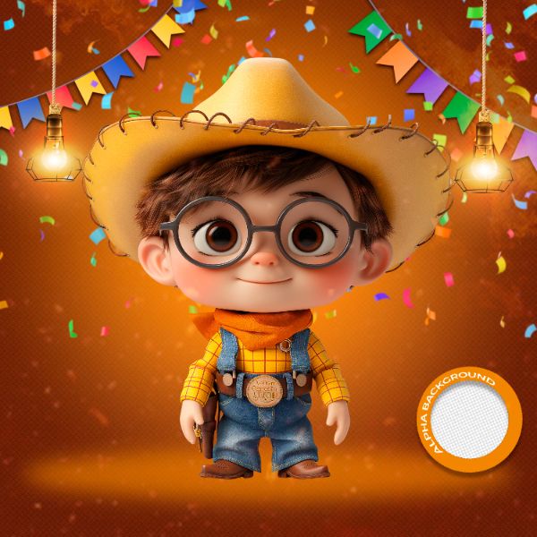 MASCOTES DE FESTA JUNINA MODELO 99