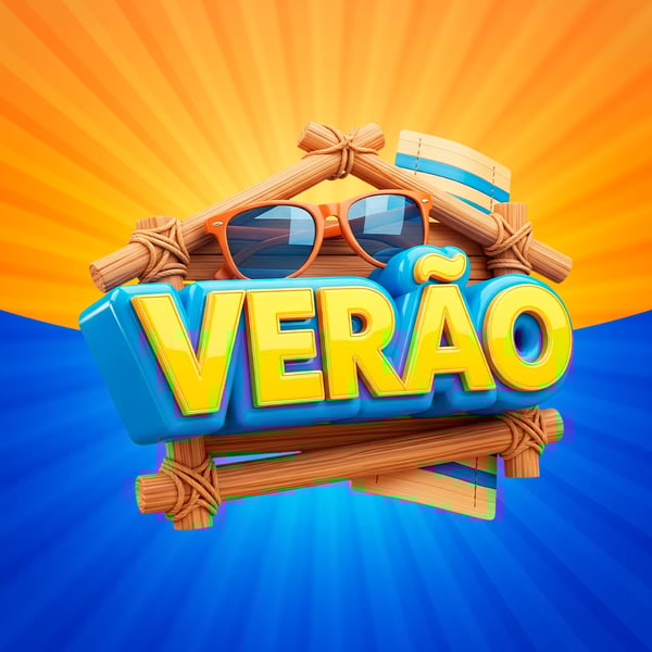 SELO 3D PARA OFERTAS DE VERÃO MODELO 05