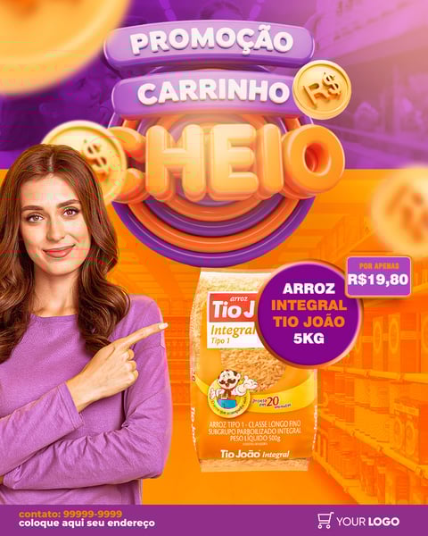 MERCADO/CARRINHO CHEIO