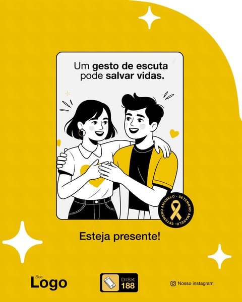UM GESTO DE ESCUTA PODE SALVAR VIDAS
