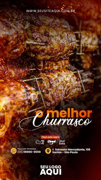 STORY - AÇOUGUE | CARNE | CHURRASCO | SOCIAL MEDIA | PSD EDITÁVEL