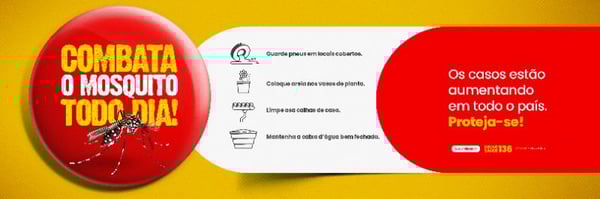 CARROSSEL - COMBATA O MOSQUITO TODO DIA - OS CASOS ESTÃO AUMENTANDO