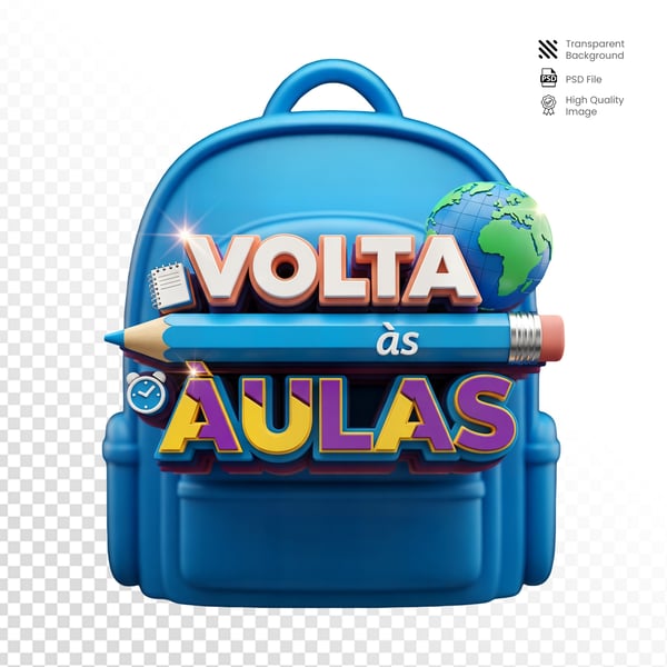 SELO 3D CAMPANHA PUBLICITARIA ESCOLAS VOLTA AULAS14