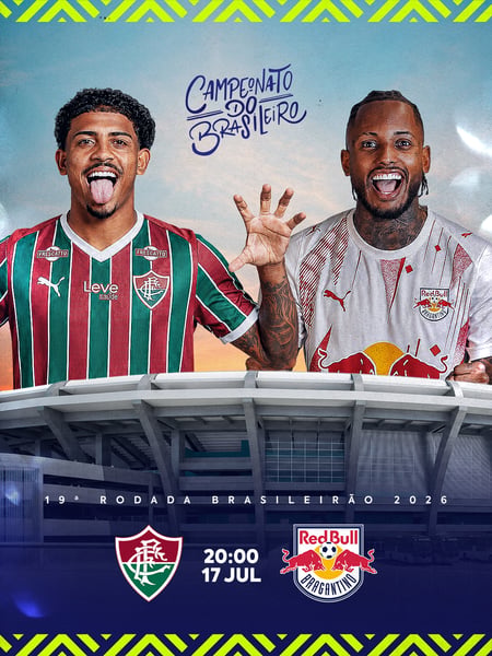 FLYER MATCHDAY FLUMINENSE X BRAGANTINO BRASILEIRÃO