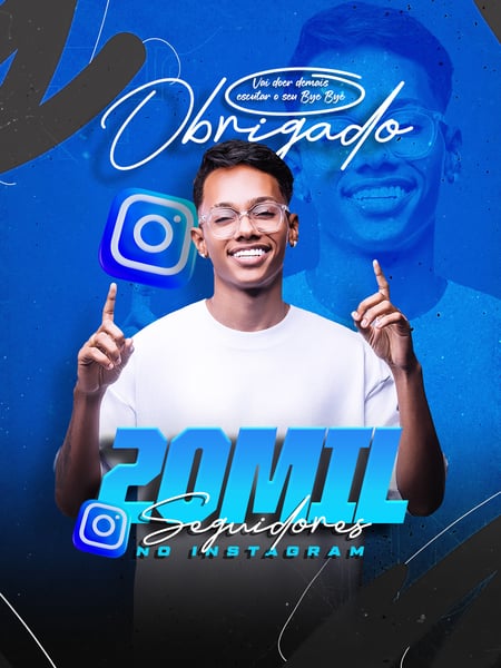 20K SEGUIDORES INSTAGRAM - LUCAS ANDRADE