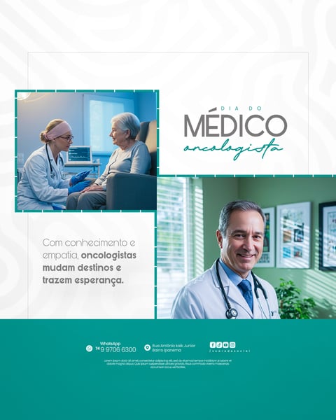 09 DE JULHO - DIA DO MÉDICO ONCOLOGISTA - FLYER SOCIAL MEDIA PSD EDITÁVEL 7