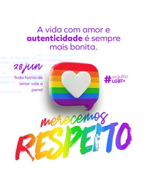 DIA INTERNACIONAL DO ORGULHO LGBT