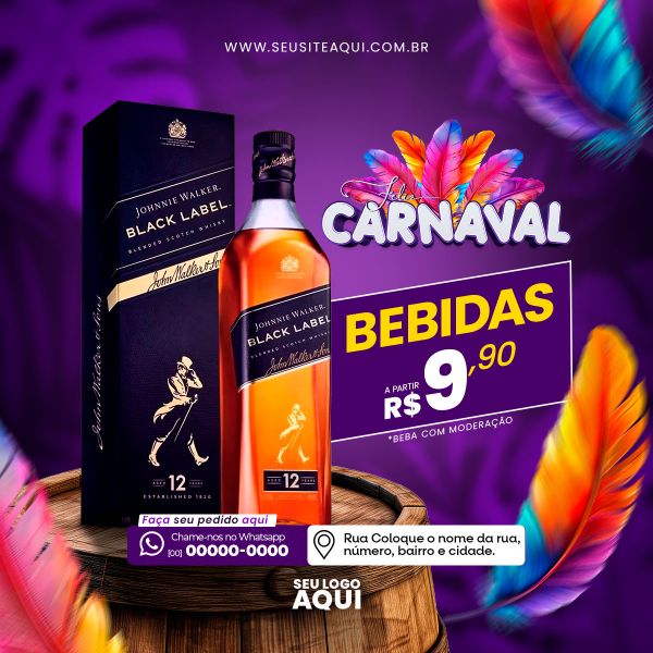 Carnaval | Carnival | Festa | Psd Editável
