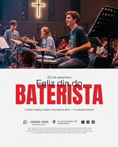 dia do baterista
