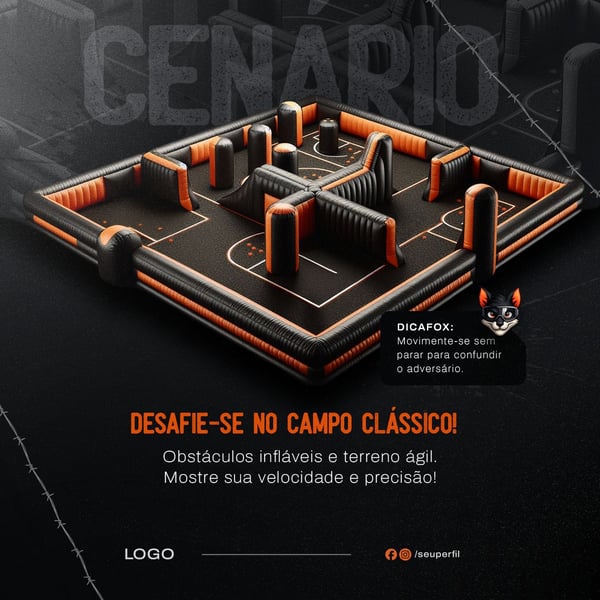 BYZ SOCIAL MEDIA PARA PAINTBALL 4