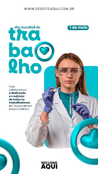 STORY - DIA DO TRABALHADOR - PSD EDITÁVEL