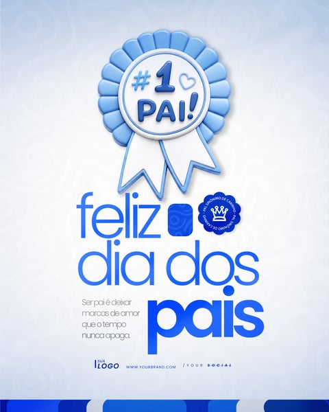 FELIZ DIA DOS PAIS AGOSTO SOCIAL MEDIA PSD EDITÁVEL 6