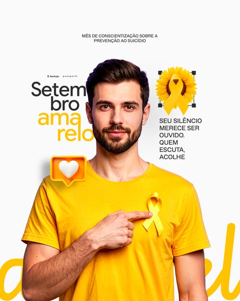 SETEMBRO AMARELO FLYER SOCIAL MEDIA PSD 2