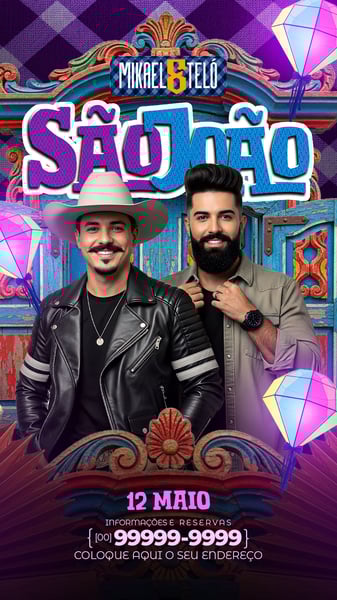 STORY FLYER EVENTOS SHOWS ARTISTAS SOCIAL MEDIA PSD EDITÁVEL 06