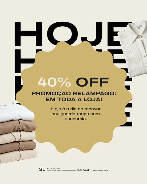 SOCIAL MEDIA LOJA DE ROUPA FEMININA 5