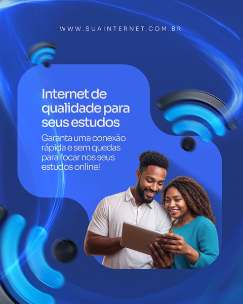 PROVEDOR DE INTERNET - ESTUDE COM UMA BOA INTERNET