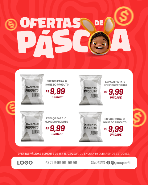 OFERTAS DE PÁSCA FOLHETO 02 VERMELHO