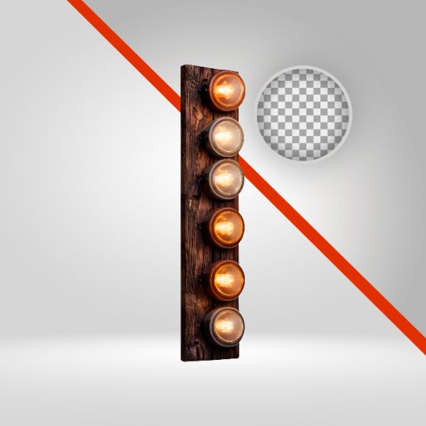 LUZ EM MADEIRA 3D , LUZES SPOT, FARÓIS, LANTERNA, LÂMPADA, ELEMENTO PNG, FUNDO TRANSPARENTE