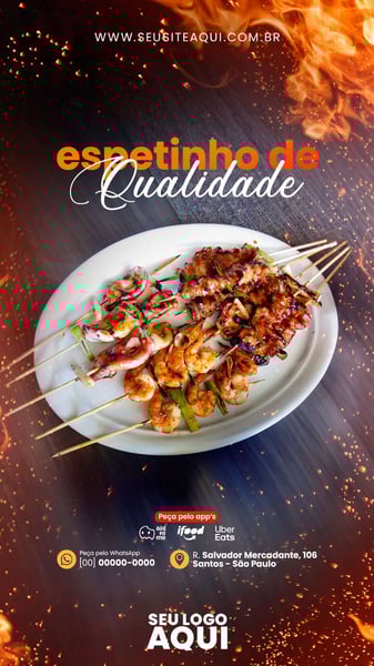 STORY - AÇOUGUE | CARNE | CHURRASCO | SOCIAL MEDIA | PSD EDITÁVEL