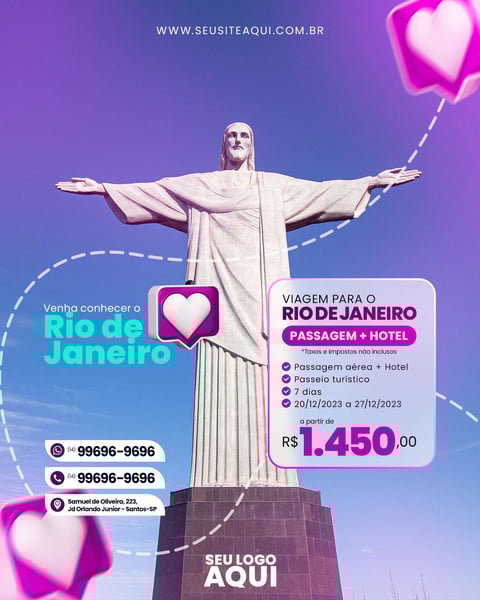 POST FEED - AGÊNCIA DE VIAGENS | TURISMO | VIAJAR