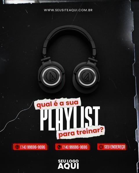 POST - ACADEMIA - QUAL É SUA PLAYLIST PARA TREINAR?