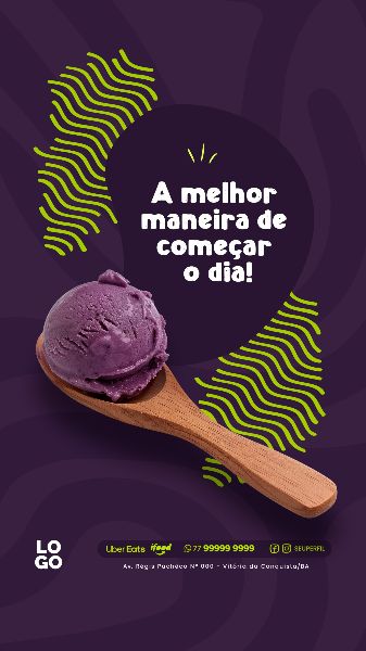 SOCIAL MEDIA -  AÇAÍ - AÇAITERIA