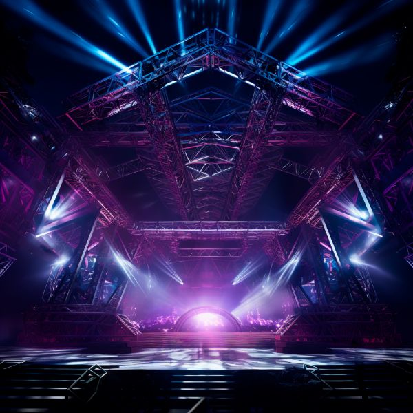 ESTRUTURA METÁLICA PARA SHOW