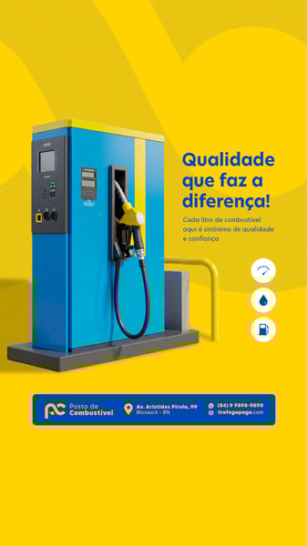 POSTO DE COMBUSTÍVEL STORY 6
