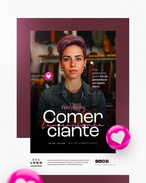 DIA DO COMERCIANTE 16 DE JULHO SOCIAL MEDIA EDITÁVEL FEED 10