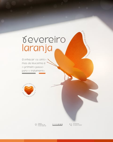 FEVEREIRO LARANJA SOCIAL MEDIA PSD EDITÁVE 1