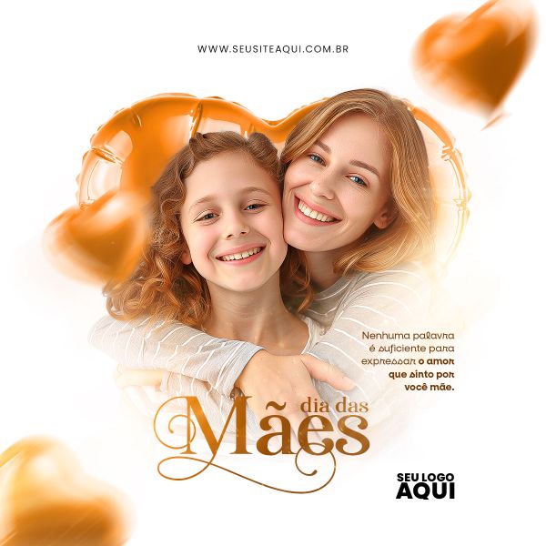 FEED QUADRADO DIA DAS MAES | PSD EDITÁVEL