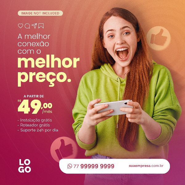 A MELHOR CONEXÃO COM O MELHOR PREÇO - INTERNET