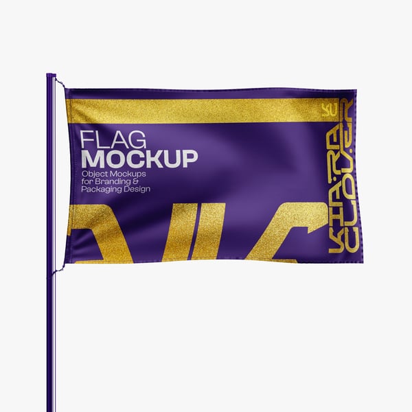 MODELO DE BANDEIRA EM PSD EDITÁVEL 2