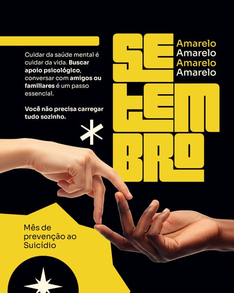 SOCIAL MEDIA SETEMBRO AMARELO PSD EDITÁVEL FEED 8