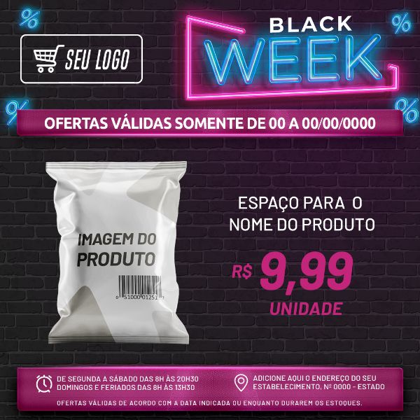 FOLHETO BLACK FRIDAY - BLACK WEEK - 1