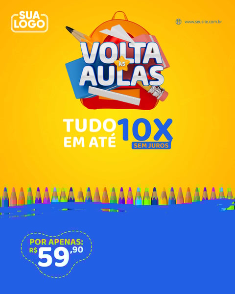 POST LOJA MATERIAL ESCOLAR VOLTA ÀS AULAS FEED