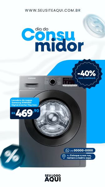 STORY - DIA DO CONSUMIDOR | PSD EDITÁVEL