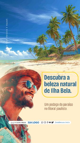 STORY - AGENCIA DE VIAGEM - DECOBRA A BELEZA DE ILHA BELA