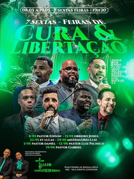 31 FLYER SEXTA DE CURAS E LIBERTAÇÃO WESLEY