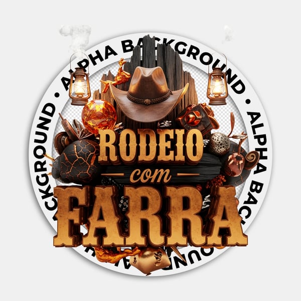 SELO 3D SERTANEJO RODEIO COM FARRA 05