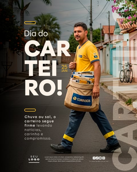 DIA DO CARTEIRO 25 DE JANEIRO SOCIAL MEDIA PSD EDITÁVEL (4)