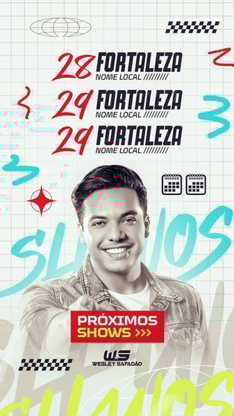 OUJ 08 - WESLEY SAFADÃO - AGENDA SEMANAL - STORY