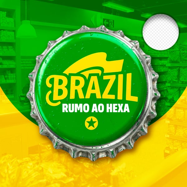 SELO 3D BRASIL RUMO AO HEXA