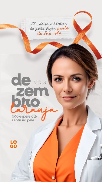 DEZEMBRO LARANJA 15 - MÊS DE CONSCIENTIZAÇÃO SOBRE O CÂNCER DE PELE
